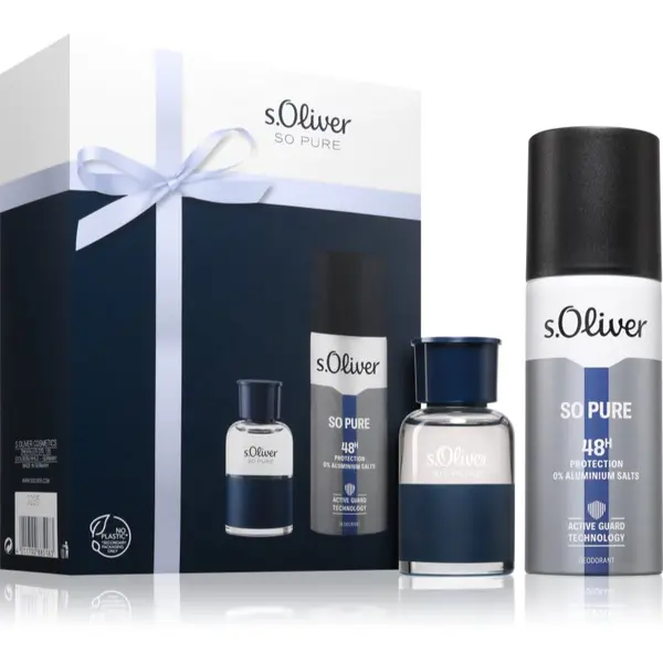 s.Oliver s.Oliver So Pure Men darilni set za moške 1 kos