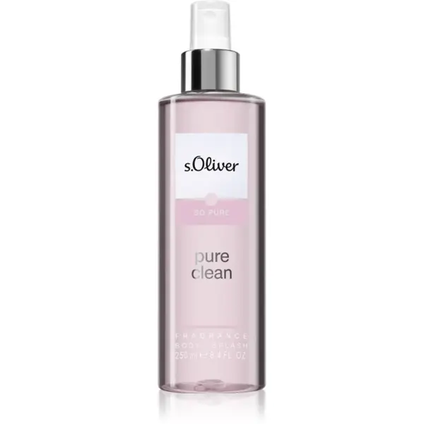 s.Oliver s.Oliver So Pure Pure Clean pršilo za telo za ženske 250 ml