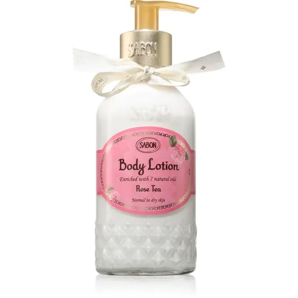 Sabon Sabon Bottle Rose Tea losjon za telo 200 ml
