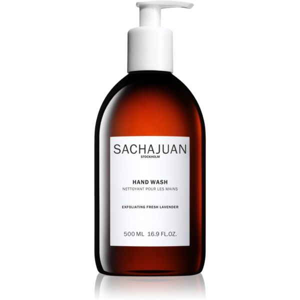 Sachajuan Sachajuan Exfoliating Hand Wash Fresh Lavender luščilni gel za roke 500 ml