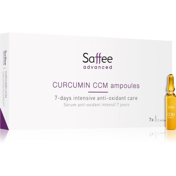 Saffee Saffee Advanced Curcumin Ampoules - 7-days Intensive Anti-oxidant Care ampule – 7-dnevna intenzivna nega s kurkuminom