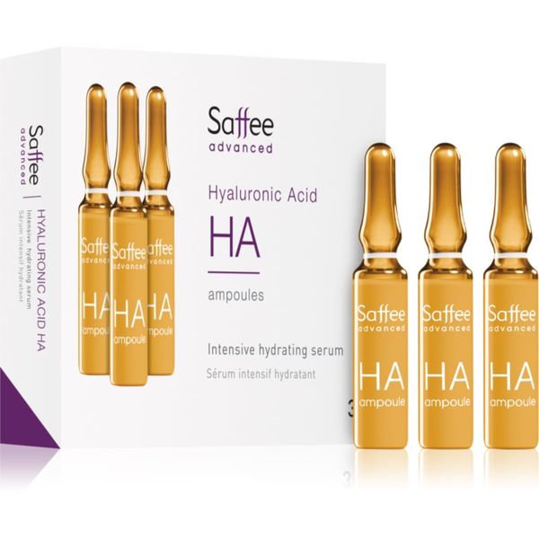 Saffee Saffee Advanced Hyaluronic Acid Ampoules ampule – 3-dnevni začetni paket s hialuronsko kislino 3x2 ml