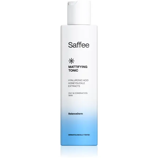 Saffee Saffee BalanceDerm Mattifying Tonic čistilni in matirajoči tonik za mastno in mešano kožo 200 ml