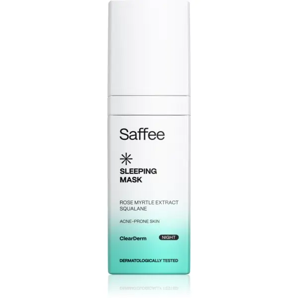 Saffee Saffee ClearDerm Sleeping Mask maska za spanje za problematično kožo 30 ml