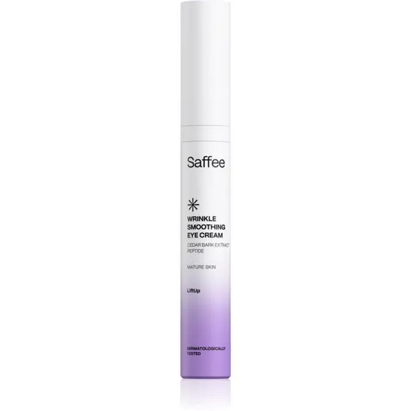 Saffee Saffee LiftUp Wrinkle Smoothing Eye Cream krema za predel okoli oči proti gubam 15 ml