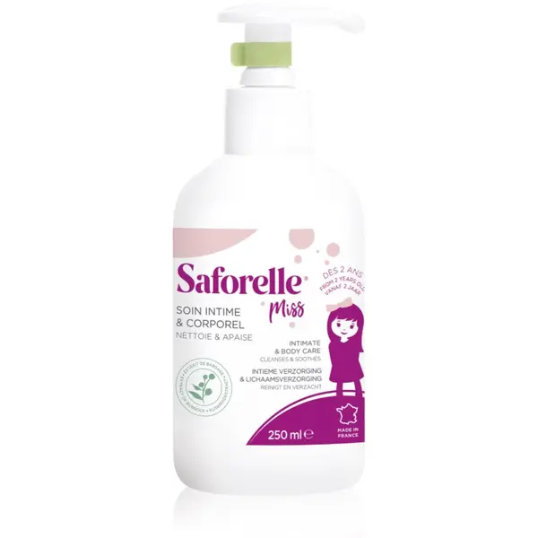 Saforelle Saforelle Miss nežni gel za intimno higieno za otroke 250 ml