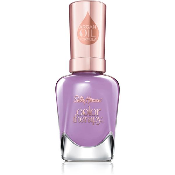 Sally Hansen Sally Hansen Color Therapy lak za nohte odtenek 385 Pamper Me Purple 14,7 ml