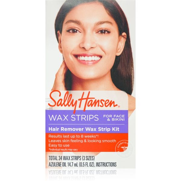 Sally Hansen Sally Hansen Hair Remover set za depilacijo za obraz in občutljive predele 34 kos