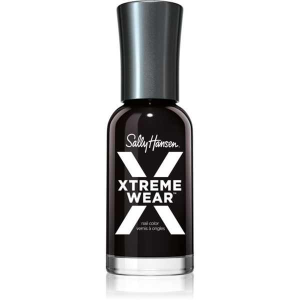 Sally Hansen Sally Hansen Hard As Nails Xtreme Wear lak za učvrstitev nohtov odtenek 370 Black Out 11,8 ml