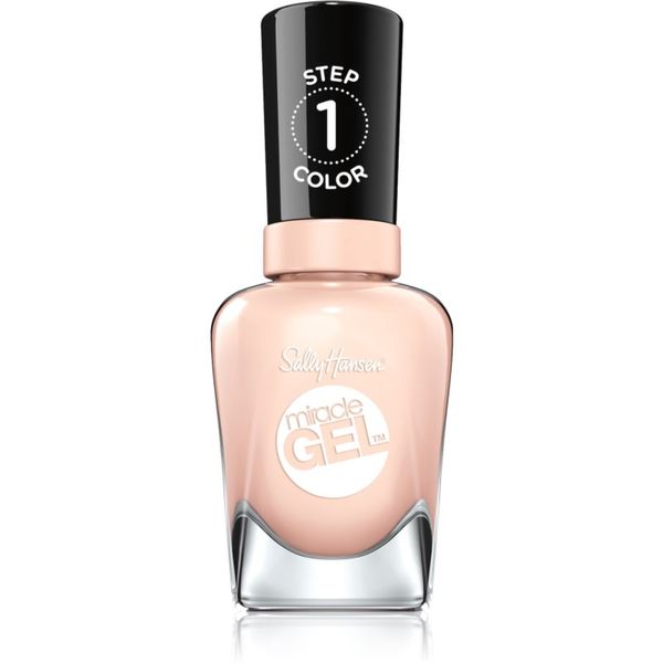 Sally Hansen Sally Hansen Miracle Gel™ gel lak za nohte brez uporabe UV/LED lučke odtenek 187 Sheer Happiness 14,7 ml