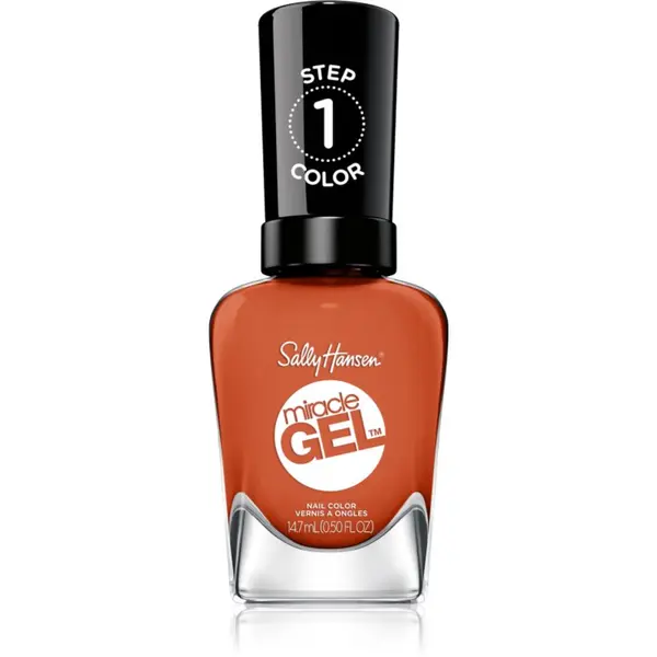 Sally Hansen Sally Hansen Miracle Gel™ gel lak za nohte brez uporabe UV/LED lučke odtenek 388 A Hot Minute 14,7 ml