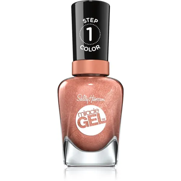 Sally Hansen Sally Hansen Miracle Gel™ gel lak za nohte brez uporabe UV/LED lučke odtenek 660 Terra-Coppa 14,7 ml