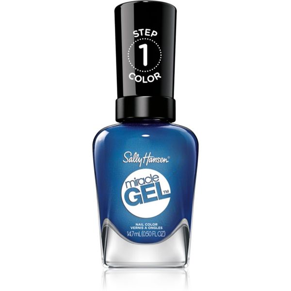 Sally Hansen Sally Hansen Miracle Gel™ gel lak za nohte brez uporabe UV/LED lučke odtenek Blues Cruise 14,7 ml