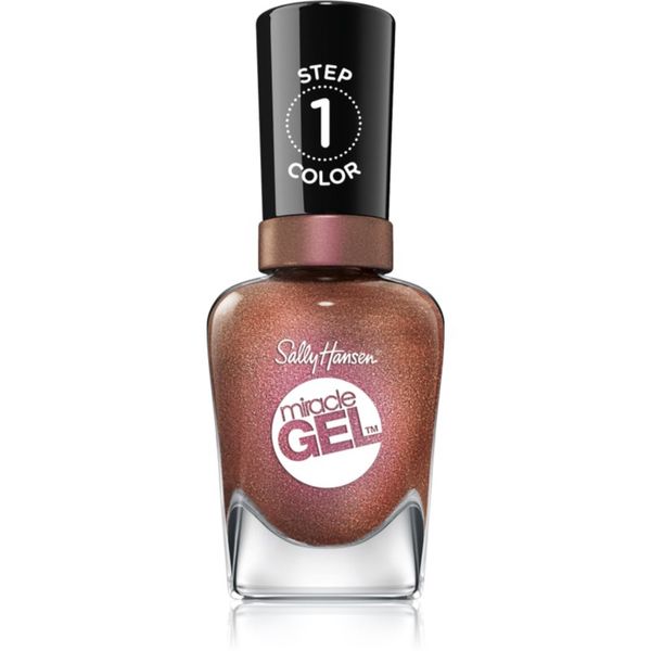 Sally Hansen Sally Hansen Miracle Gel™ gel lak za nohte brez uporabe UV/LED lučke odtenek One Shell Of Party 14,7 ml