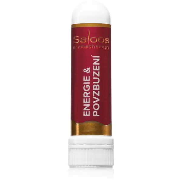 Saloos Saloos Aromatherapy Energie & Povzbuzení nosni inhalator z eteričnimi olji 1 kos