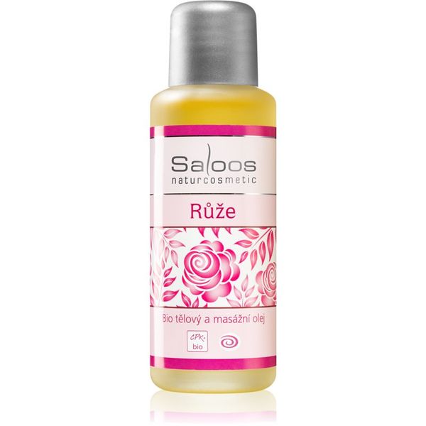 Saloos Saloos Bio Body And Massage Oils Rose masažno olje za telo 50 ml