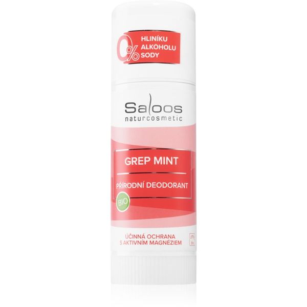 Saloos Saloos Bio Deodorant Grep Mint trdi dezodorant 50 ml