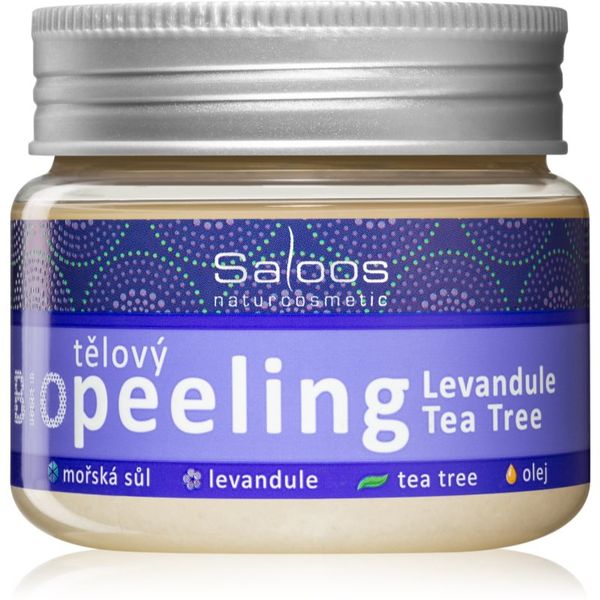 Saloos Saloos Bio Peeling Lavender & Tea Tree piling za telo 140 ml
