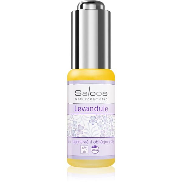 Saloos Saloos Bio Skin Oils Lavender pomirjevalno olje za regeneracijo obraza 20 ml