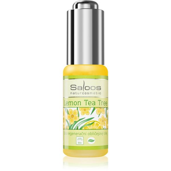 Saloos Saloos Bio Skin Oils Lemon Tea Tree regeneracijsko olje za mastno in problematično kožo 20 ml