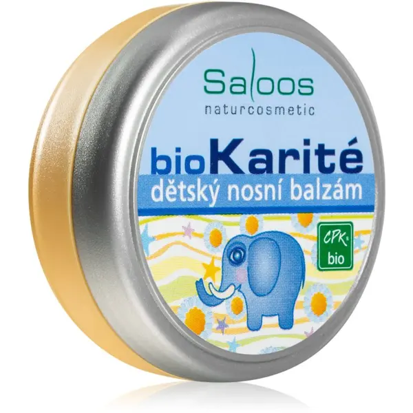 Saloos Saloos BioKarité otroški nosni balzam 19 ml
