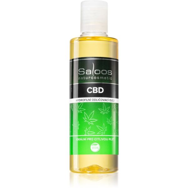 Saloos Saloos CBD hidrofilno olje za nežno odstranjevanje ličil 200 ml