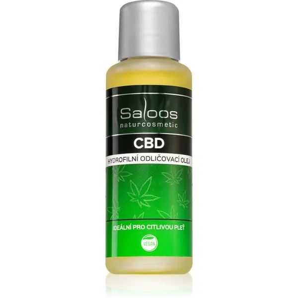 Saloos Saloos CBD hidrofilno olje za nežno odstranjevanje ličil 50 ml