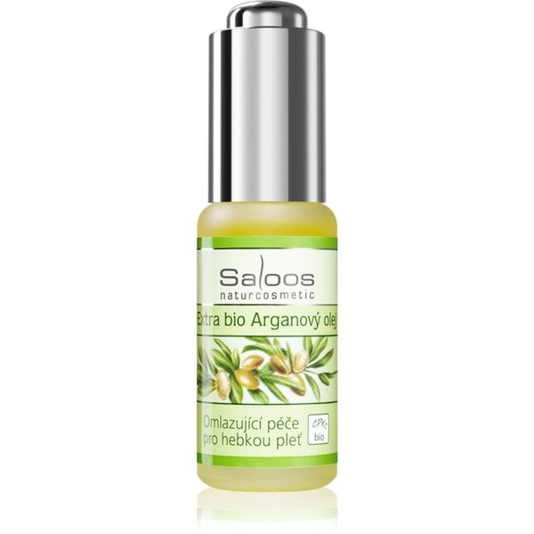 Saloos Saloos Cold Pressed Oils Extra Bio Argan bio arganovo olje s pomlajevalnim učinkom 20 ml