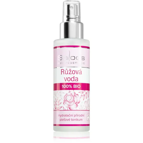 Saloos Saloos Floral Water Rose 100% Bio cvetlična voda za obraz za posvetlitev in revitalizacijo 100 ml