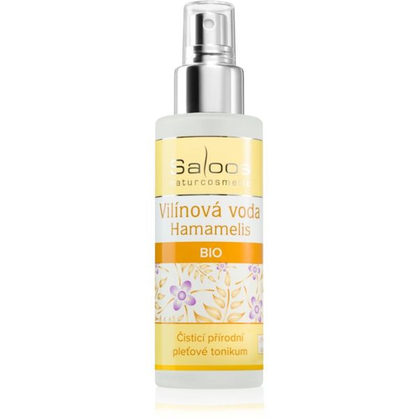 Saloos Saloos Floral Water Witch Hazel 100% Bio pomirjajoči čistilni tonik za mastno in problematično kožo 100 ml