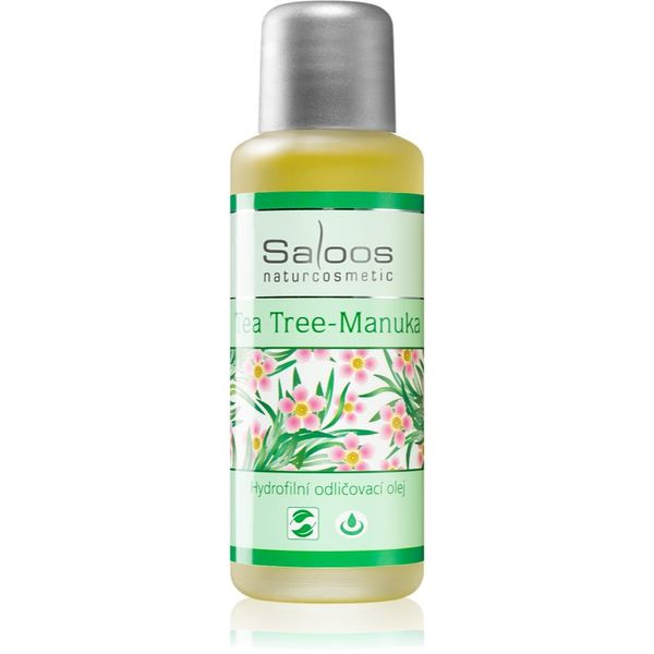 Saloos Saloos Make-up Removal Oil Tea Tree-Manuka čistilno olje za odstranjevanje ličil 50 ml