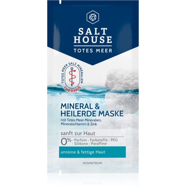 Salt House Salt House Dead Sea Mineral Face Mask maska za obraz 2x7 ml