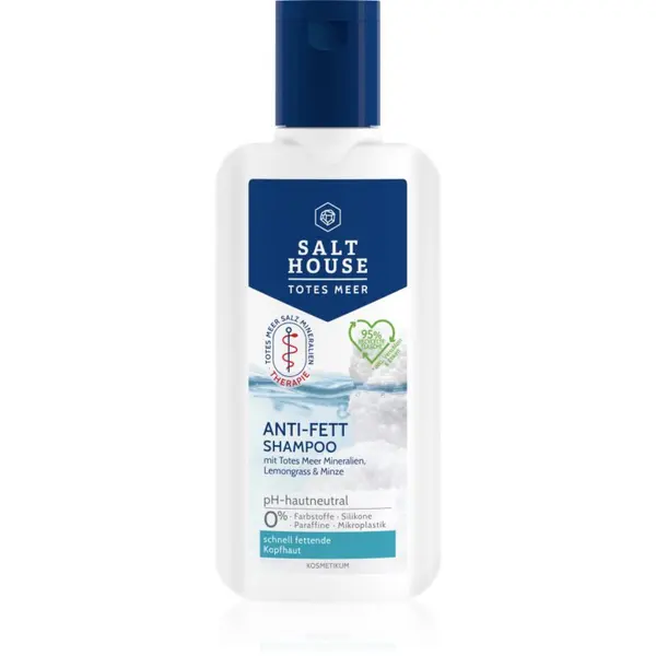 Salt House Salt House Dead Sea Therapy Anti-grease Shampoo šampon za mastno lasišče 250 ml