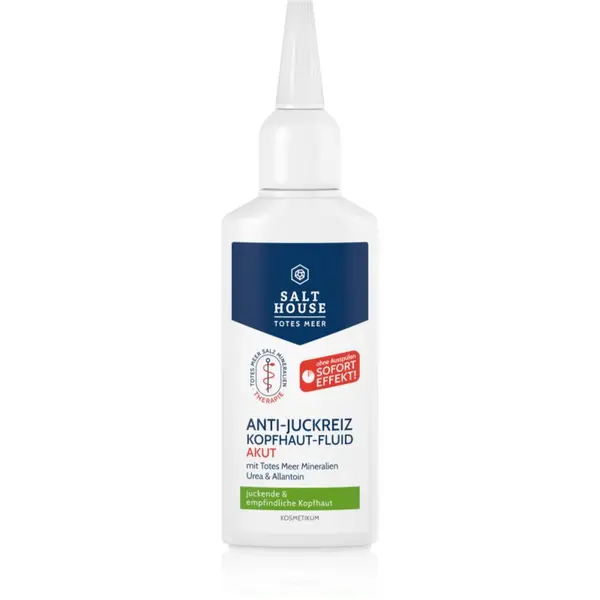 Salt House Salt House Dead Sea Therapy Anti-Itchy Scalp Fluid Acute fluid za lasišče 75 ml