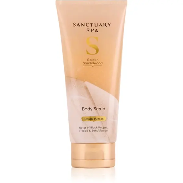 Sanctuary Spa Sanctuary Spa Golden Sandalwood gelasti piling za telo 200 ml
