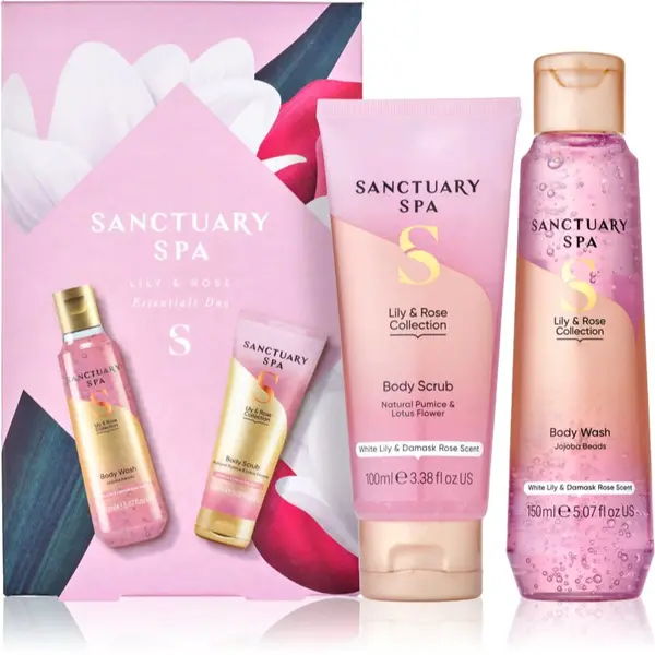 Sanctuary Spa Sanctuary Spa Lily & Rose Essentials darilni set duo