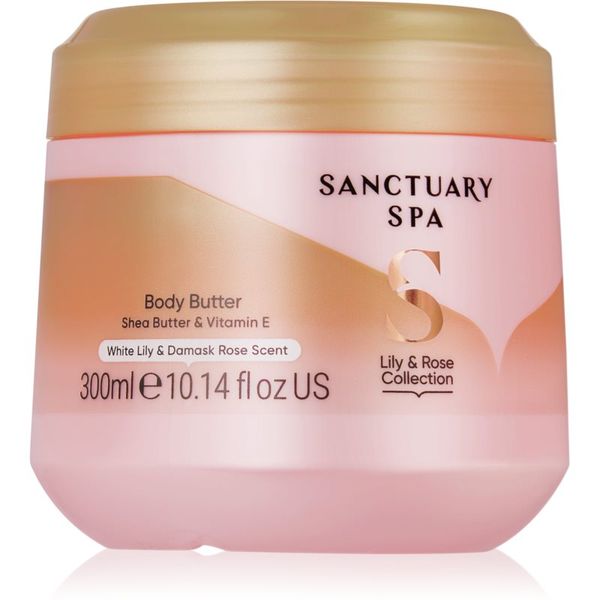 Sanctuary Spa Sanctuary Spa Lily & Rose globinsko vlažilno maslo za telo 300 ml