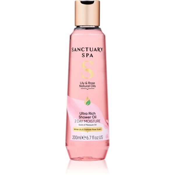 Sanctuary Spa Sanctuary Spa Lily & Rose negovalno olje za prhanje 200 ml