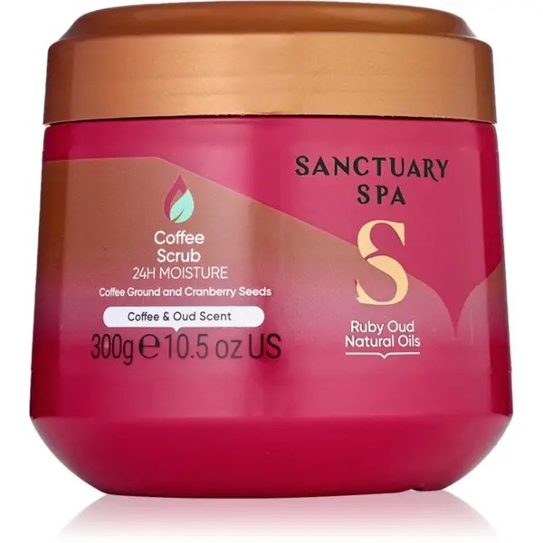 Sanctuary Spa Sanctuary Spa Ruby Oud kavin piling za telo 300 ml