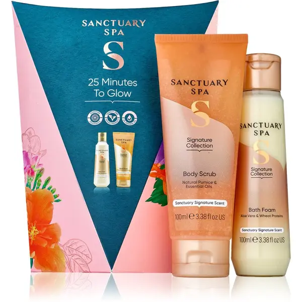 Sanctuary Spa Sanctuary Spa Signature Collection darilni set za kopel 25 Minutes To Glow