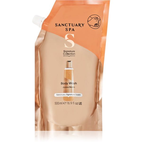 Sanctuary Spa Sanctuary Spa Signature Collection osvežujoč gel za prhanje nadomestno polnilo 500 ml