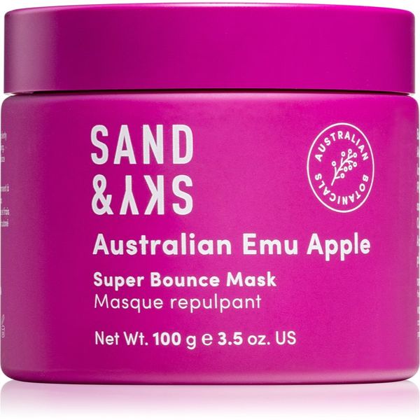 Sand & Sky Sand & Sky Australian Emu Apple Super Bounce Mask vlažilna in posvetlitvena maska za obraz 100 g