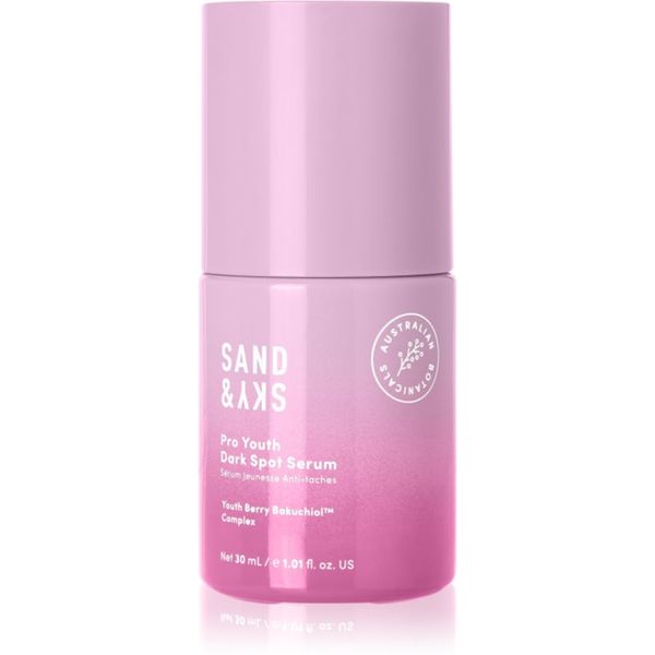 Sand & Sky Sand & Sky The Essentials Pro Youth Dark Spot Serum gladilni serum proti pigmentnim madežem in gubam 30 ml
