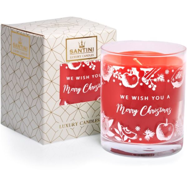 SANTINI Cosmetic SANTINI Cosmetic Apple and Cinnamon dišeča sveča 200 g