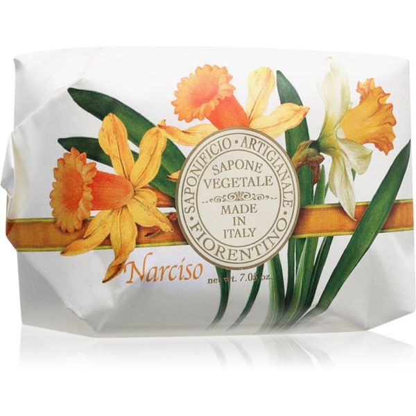 Saponificio Artigianale Fiorentino Saponificio Artigianale Fiorentino Daffodil Perfumed Soap naravno trdo milo 200 g