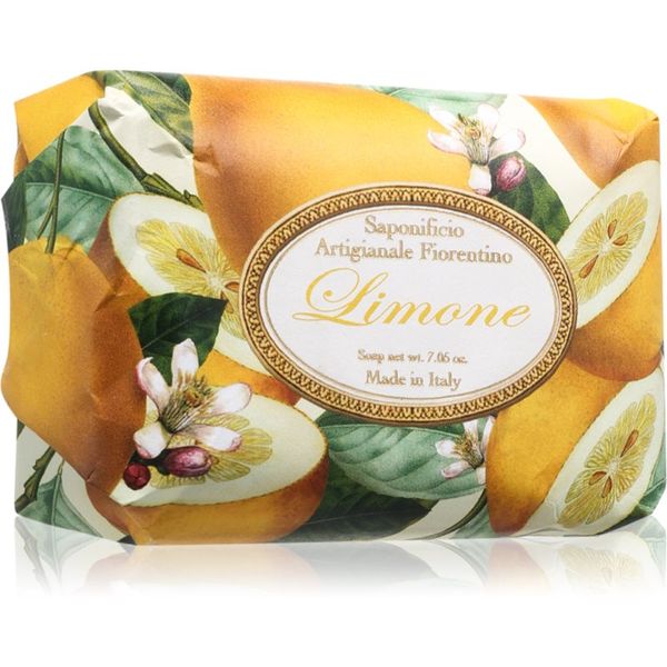 Saponificio Artigianale Fiorentino Saponificio Artigianale Fiorentino Lemon naravno trdo milo 200 g