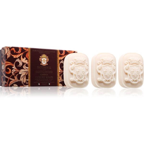 Saponificio Artigianale Fiorentino Saponificio Artigianale Fiorentino Patchouli and Sandalwood Set set trdih mil