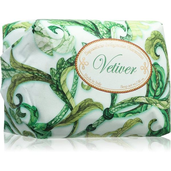 Saponificio Artigianale Fiorentino Saponificio Artigianale Fiorentino Vetiver Perfumed Soap naravno trdo milo 200 g