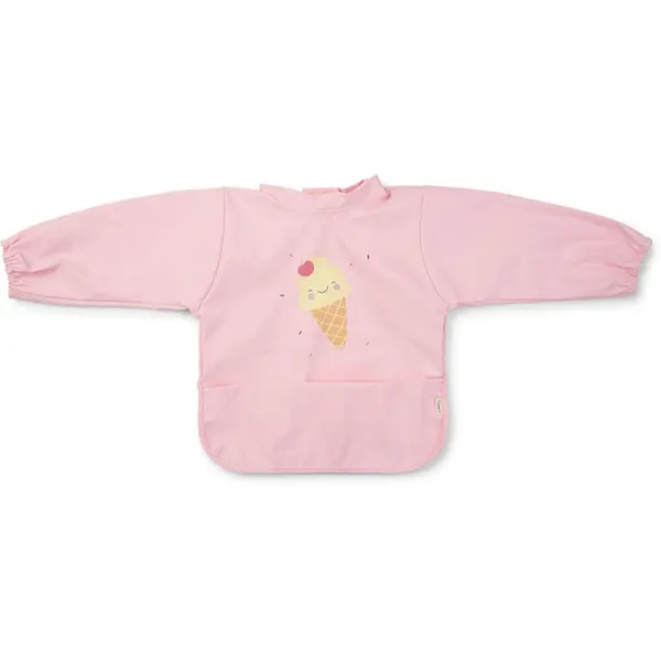 Saro Baby Saro Baby Waterproof Bib with Sleeves slinček Ice Cream 1 kos