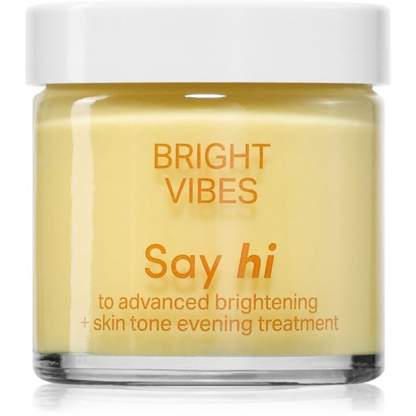 Say Hi Say Hi Bright Vibes krema za posvetljevanje za poenotenje tona kože 50 ml